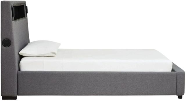 Signature Design by Ashley® Cayberry Gray Full Upholstered Panel Bed-2
