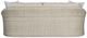 Century® Customizable Carrier and Company Sophie Outdoor Fabric/Wicker Sofa-1