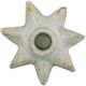 A & B Home Gray Abstract Cement Starfish Candle Holder-3