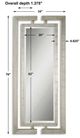 Uttermost® Jamal Silver Leaf Mirror-2
