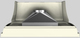 Vent-A-Hood® Designer Series 66" Biscuit Wall Mounted Range Hood-4