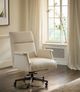 aspenhome® Skylar Luxe White Executive Chair-1