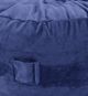 CordaRoy's® Nest Navy Chenille Full Bean Bag Chair-1