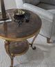 Century® Grand Tour Furniture Antique Gold Lamp Table-1