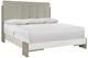 Bernhardt Foundations Gray/Light Shale California King Upholstered Panel Bed-0