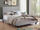 Crown Mark Erin Gray Upholstered Queen Panel Bed-1