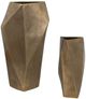 Uttermost® GeoForm 2-Piece Antique Brass Indoor-Outdoor Vase Set-0