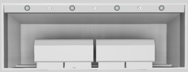 Vent-A-Hood® Designer Series 66" Stainless Steel Wall Mounted Range Hood-1