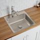Elkay Lustertone® Classic Lustrous Satin 22" x 22" x 7-5/8" 4-Hole Single Bowl Drop-In Sink-2