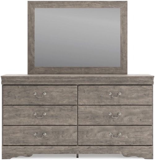 Signature Design by Ashley® Bayzor Gray Dresser and Mirror Set-2
