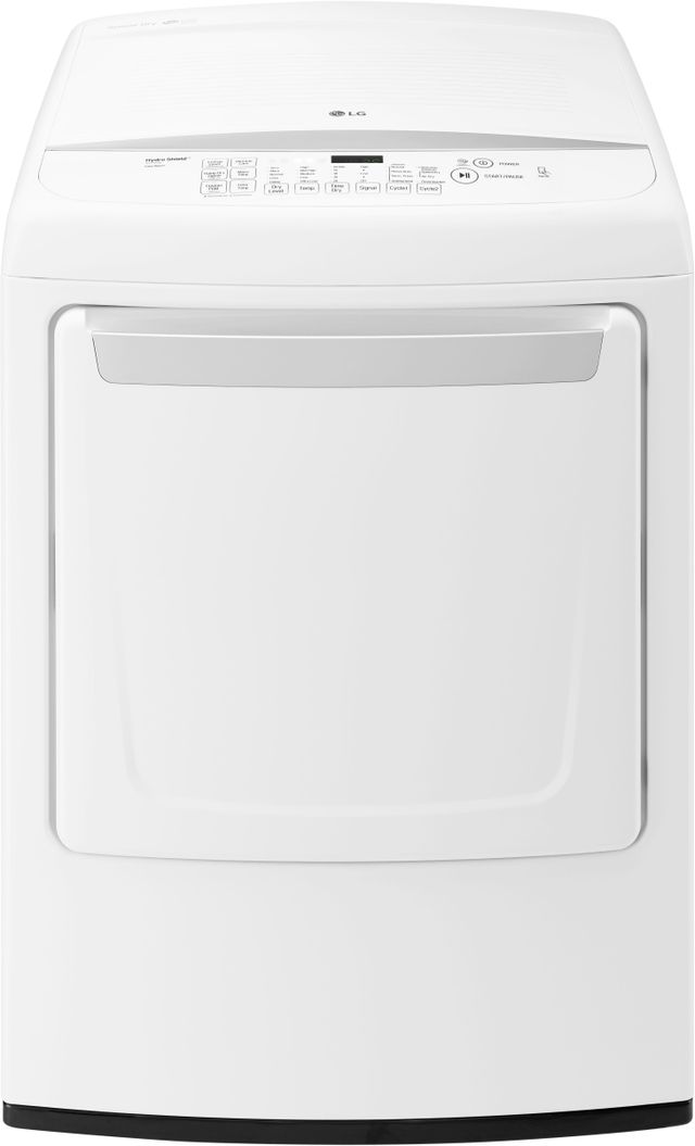 LG 7.3 Cu. Ft. White Front Load Electric Dryer