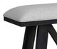 Elements International Transcend Charcoal/Light Gray Dining Bench-1