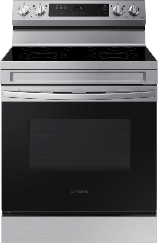 Samsung 30" Stainless Steel Smart Freestanding Electric Range-0