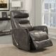 Parker House® Gemini Flint Manual Swivel Glider Recliner-1