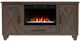 Legends Home Real Cozy Liberty Barnwood 64" Fireplace Console-2
