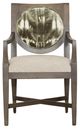 Fairfield® Customizable Rocco Leather Dining Arm Chair -1