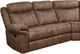 American Wholesale Furniture Knoxville 3-Piece Brown Manual Reclining Curved Sectional-1
