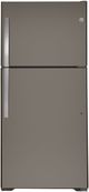 GE® 33" 21.9 Cu. Ft. Slate Top Freezer Refrigerator-0