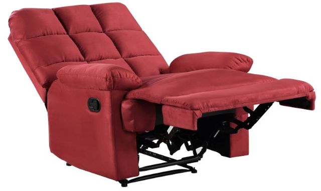 Homelegance® Colin Red Reclining Chair-3