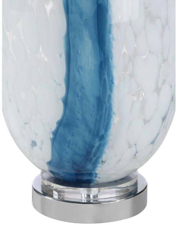 Renwil® Everren Solis Blue Table Lamp-2