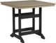 Signature Design by Ashley® Fairen Trail Driftwood Outdoor Counter Height Dining Table with Black Base-0
