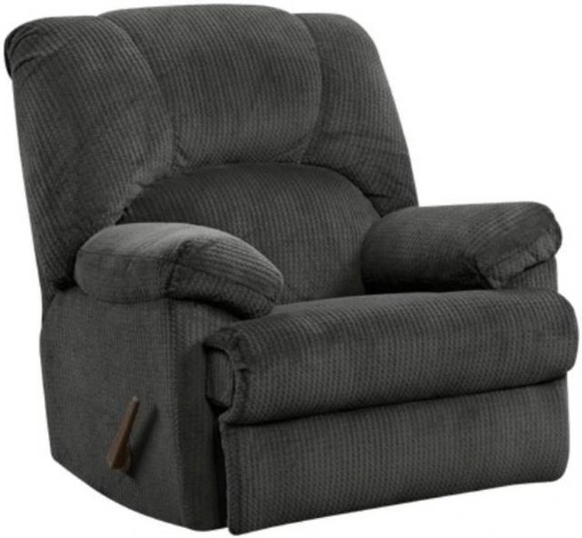 American Wholesale Furniture Feel Good Slate Manual Recliner-0