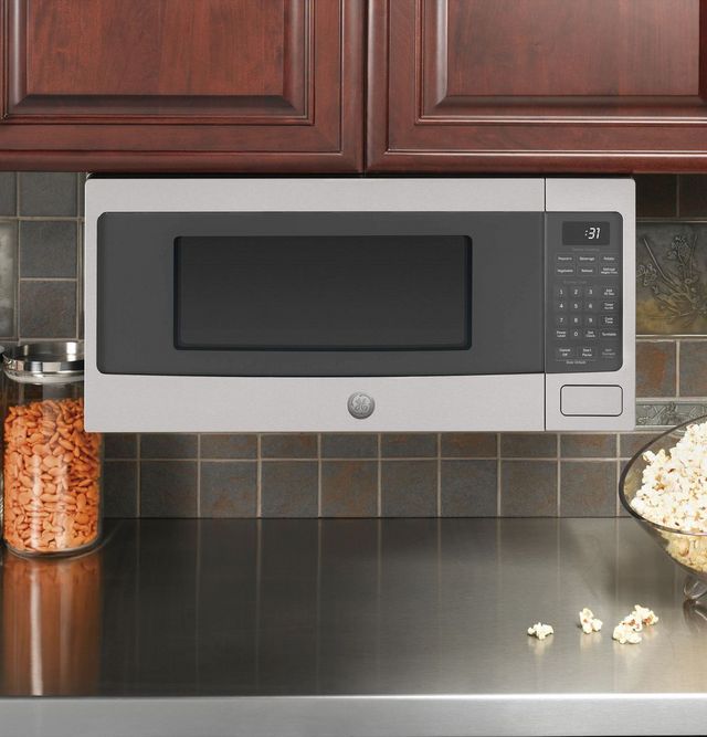 GE Profile™ 1.1 Cu. Ft. Stainless Steel Countertop Microwave-4