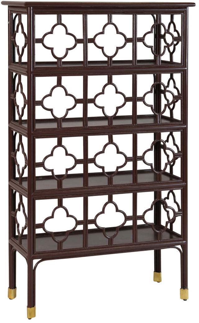 Stylecraft Tamara Day Walnut 5-Shelves Clover Shelf-2