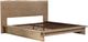 Coaster® Stillwater Weathered Oak Queen Platform Panel Bed-0