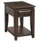 Bernards Bellamy Lane Brown Chairside Table-0