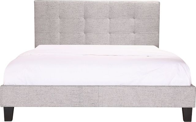 Moe's Home Collection Eliza Light Grey King Bed-1