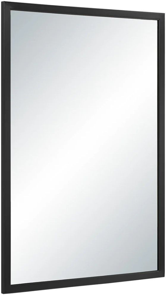 Renwil® Elvas Matte Black Accent Mirror-2