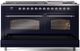 Ilve® Nostalgie II Series 60" Midnight Blue Pro Style Dual Fuel Range-4