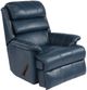 Flexsteel® Customizable Yukon Leather Manual Rocking Recliner-2