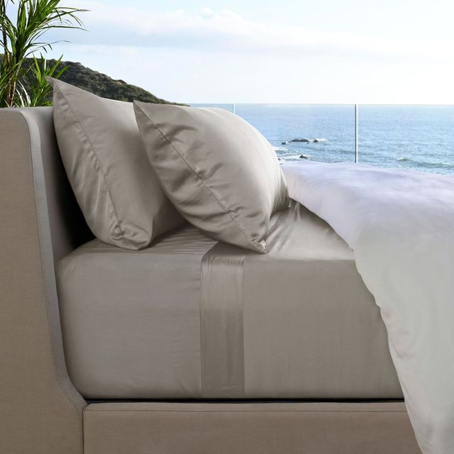 Cariloha Resort™ 4-Piece Viscose Bamboo Harbor Gray King Bed Sheet Set-0