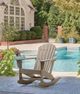 Signature Design by Ashley® Sundown Treasure Driftwood Outdoor Rocking Chair-4
