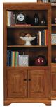 American Heartland Manufacturing Oak 60" Deluxe Bookcase-0