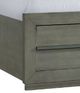 Elements International Zig Gray King Bed-2