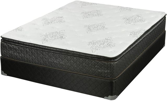 Coaster® Freya 11.5" Hybrid Pillow Top Queen Mattress-0