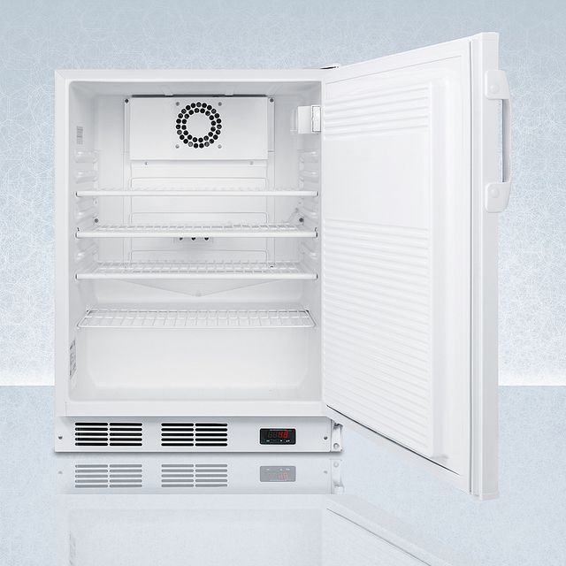 Accucold® by Summit® 5.5 Cu. Ft. White Under the Counter Refrigerator-2