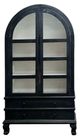 Million Dollar Rustic Black Cabinet wit 2 Door and 2 Drawers-0