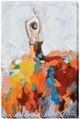 Classy Living Vibrant Fiesta of Color Ballet Wall Art-0