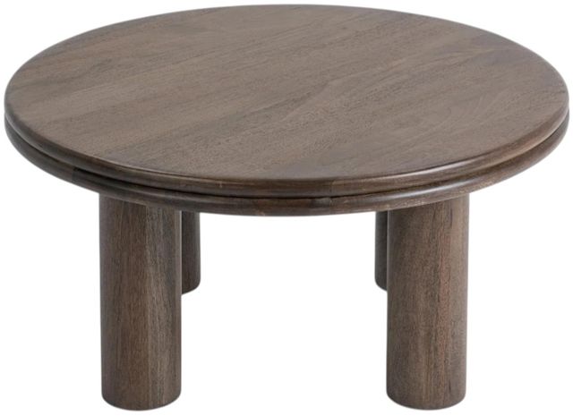 Classic Home Miranda Cocoa Brown Coffee Table-2