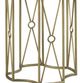 Fairfield® East Camden White Accent Table with Antique Brass Base-2