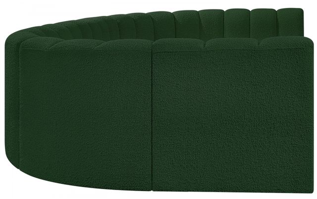 Meridian Furniture Arc 8-Piece Green Sectional-3