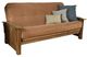 Kodiak Furniture Washington Marmont Mocha/Rustic Walnut Full Futon with Mattress-0