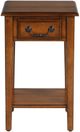 TEI Brushed Walnut End Table-1
