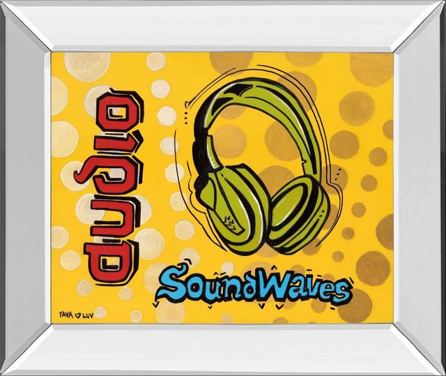 Classy Art Audio by Tava Luv Mirror Framed Wall Art-0