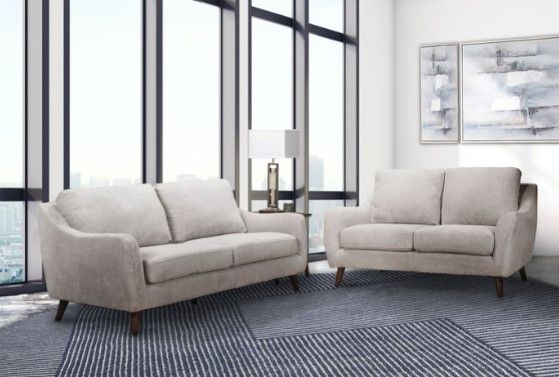 Mazin Furniture Kitchener Light Beige Sofa-2