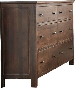 Archbold Furniture Heritage Brown Mahogany Dresser